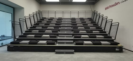 قیمت مناسب 200 - 500 نفر ظرفیت صندلی های سفید کننده قابل باز کردن مقاوم در برابر زنگ و خوردگی برخط