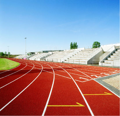 قیمت مناسب مسیرهای دویدن بادوام دارای گواهینامه IAAF ضخامت 15.9 میلی متر برای استادیوم برخط