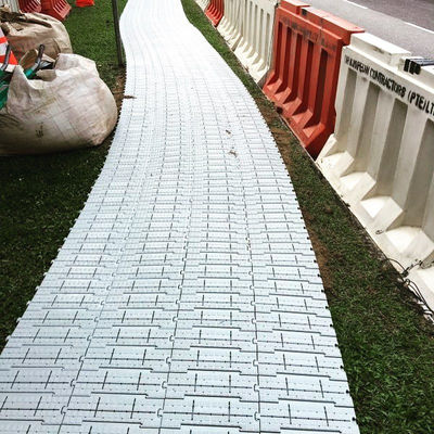 قیمت مناسب Durable Rot Proof Portable Event Flooring For Grass Protection 1 . 8 Cm Thickness برخط