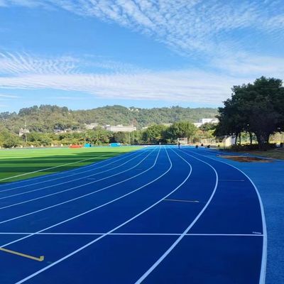پیست دویدن لاستیکی با سیستم پوشش اسپری سازگار با محیط زیست مورد تایید IAAF