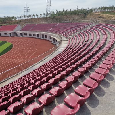 نصب تخت پلاستیک HDPE صندلی های استادیوم فوتبال The Stadium Chair Company