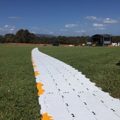 قیمت مناسب کفپوش رویداد قابل حمل مواد HDPE ضد پوسیدگی مقاوم در برابر اشعه ماوراء بنفش برای فضای باز برخط