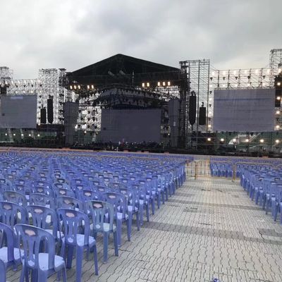 کفپوش های قابل حمل برای رویدادهای سفید رنگ PP با ظرفیت بارگذاری 20 تن و 5 سال گارانتی