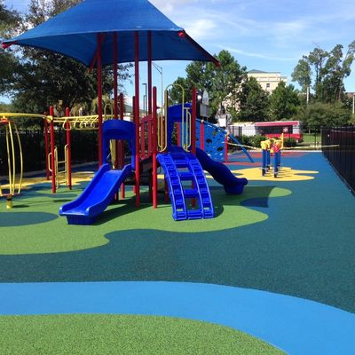 کفپوش گرانول لاستیکی انعطاف پذیر EPDM مقاوم در برابر خوردگی