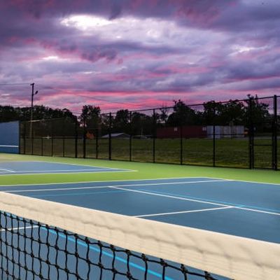 قیمت مناسب تشک زمین Pickleball داخلی قابل حمل 60 x 30ft رول تشک رایگان خدمات نقاشی خط برخط