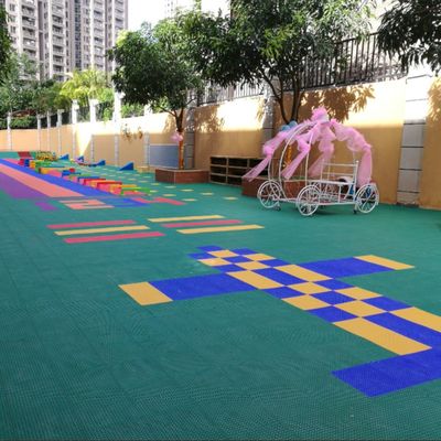 قیمت مناسب 15mm سطح صاف PP کاشی کف برای کف ورزشی با عملکرد بالا برخط