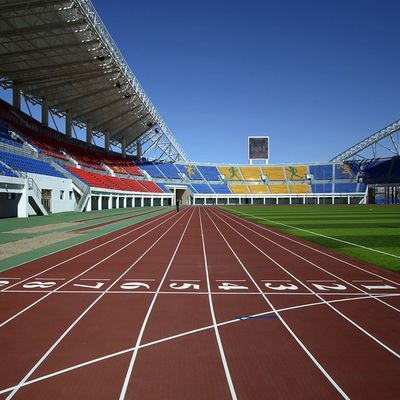 قیمت مناسب مسیر دویدن ورزشی لاستیکی با مقاومت UV برای نیازهای مشتری برخط