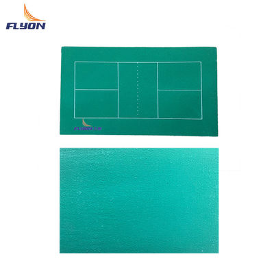 قیمت مناسب 2 میلیمتر PVC Pickleball Court Mat با الگوی شن 198.43 پوند / رول PVC پوشش آکریلیک برخط