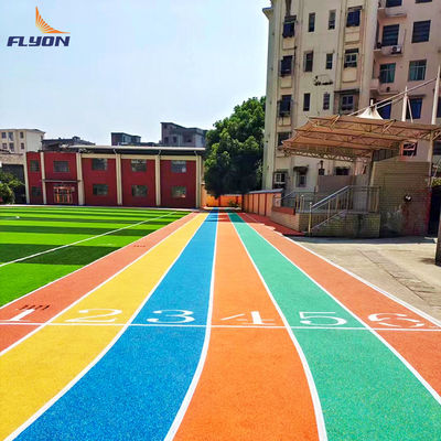 قیمت مناسب بسته بندی شده مقاوم در برابر آب و هوا مسیرهای دویدن PU برای EPDM برخط