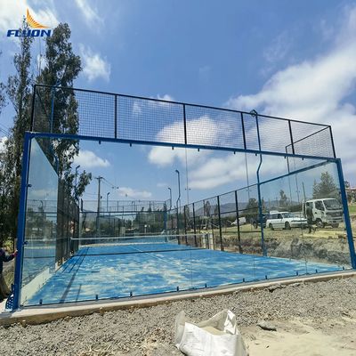 قیمت مناسب نصب آسان زمین تنیس پدل سبز اندازه استاندارد برخط