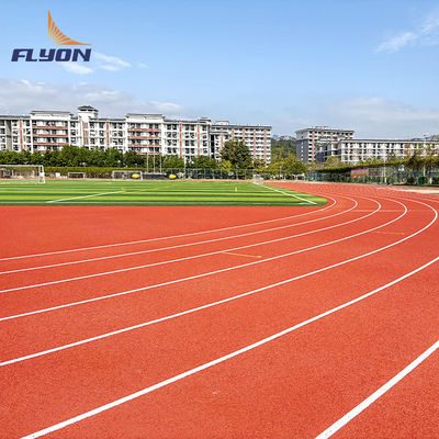 قیمت مناسب سیستم پر ریخته شدن مسیرهای دویدن ورزشی سطح پلی اورتان با فرآوری بافت برخط