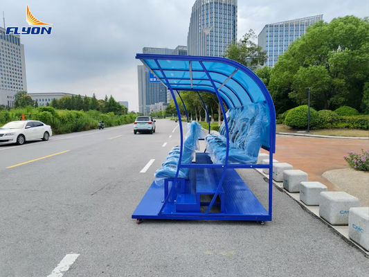 پناهگاه نیمکتی ضدآب با 5 سال گارانتی برای محافظت از مبلمان فضای باز تجاری