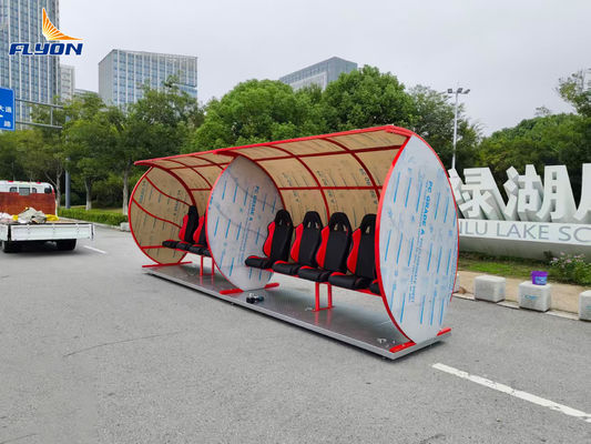 پناهگاه بلندمدت قابل حمل برای نیمکت های فوتبال با قاب فلزی و آلومینیوم ضد خوردگی