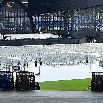 قیمت مناسب کفپوش رویداد قابل حمل و مقاوم در برابر آتش با گارانتی 1 ساله سیستم های کفپوش موقت آسان برای حمل و نقل و قابل تنظیم برخط