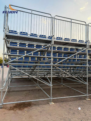 قیمت مناسب Customized Size Aluminum Grandstand with 2 Years Warranty and CE ISO9001 ISO14001 ISO45001 TUV SGS Certified برخط