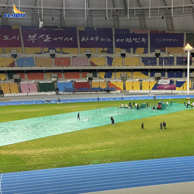 قیمت مناسب وزن 8 کیلوگرم / کاشی 6 سال گارانتی مقاومت در برابر ضربه بالا کفپوش رویداد قابل حمل برای محافظت از چمن برخط