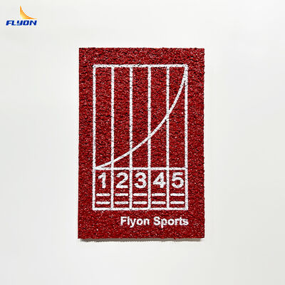 قیمت مناسب EPDM Full Pour Running Track با سطح یکپارچه یکپارچه، جذب ضربه پیشرفته و گواهینامه IAAF برای امکانات ورزشی برخط