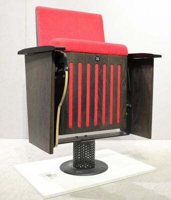 قیمت مناسب تجاری دوامدار EN1021 درجه حرارت آتش نشستن سینما مدرن برای سینماهای سینما برخط